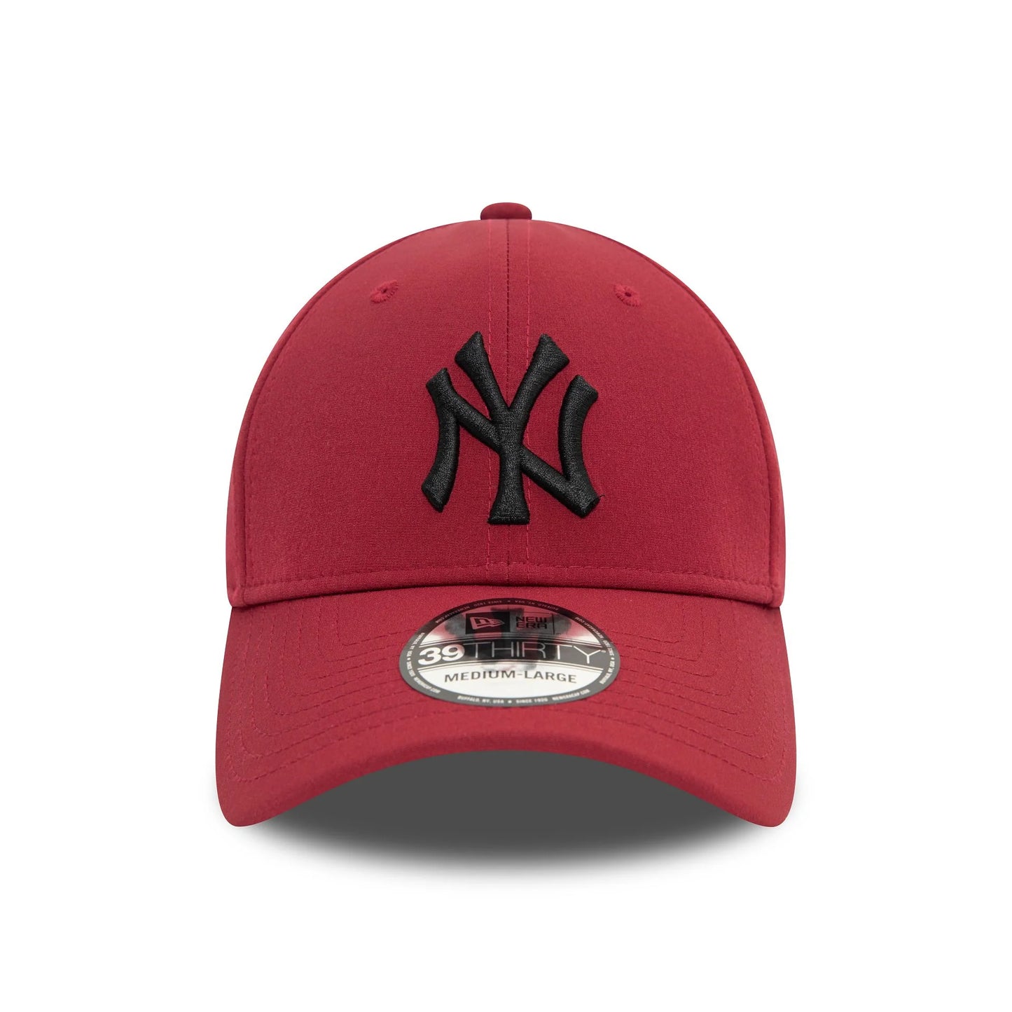 New Era New York Yankees Stretch Nylon Red 39THIRTY Stretch Fit Cap - Cap On