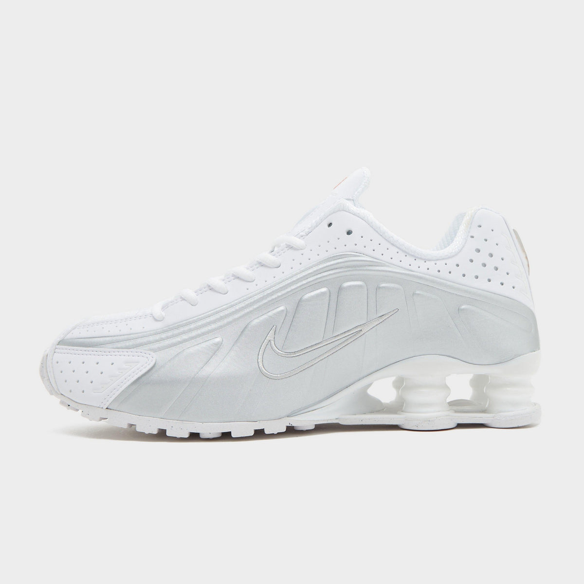 Silver Nike Shox R4 Women's