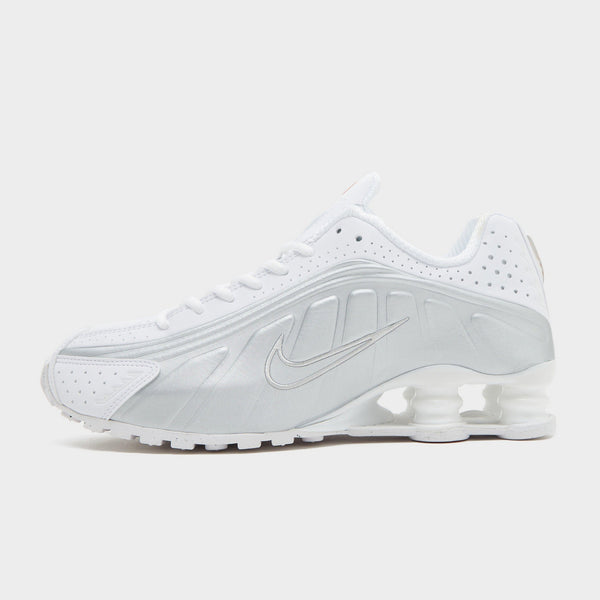 Silver Nike Shox R4 Women's