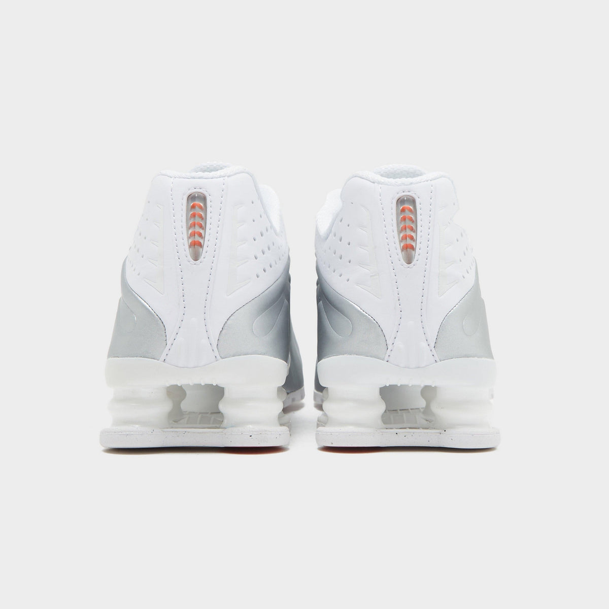 Silver Nike Shox R4 Women's