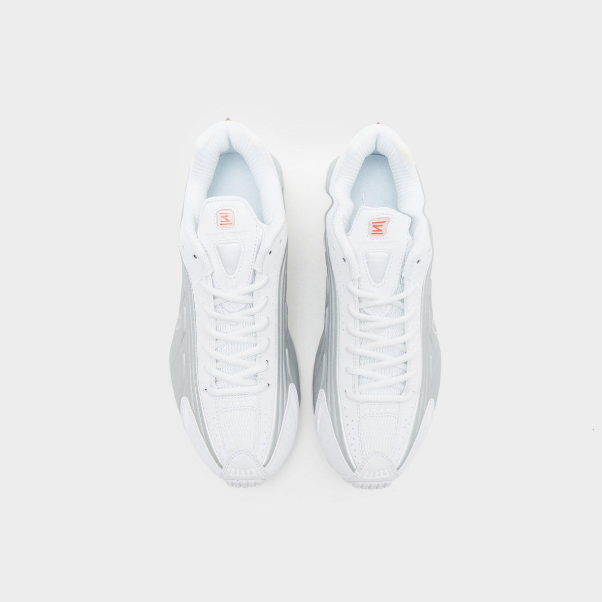 Silver Nike Shox R4 Women's