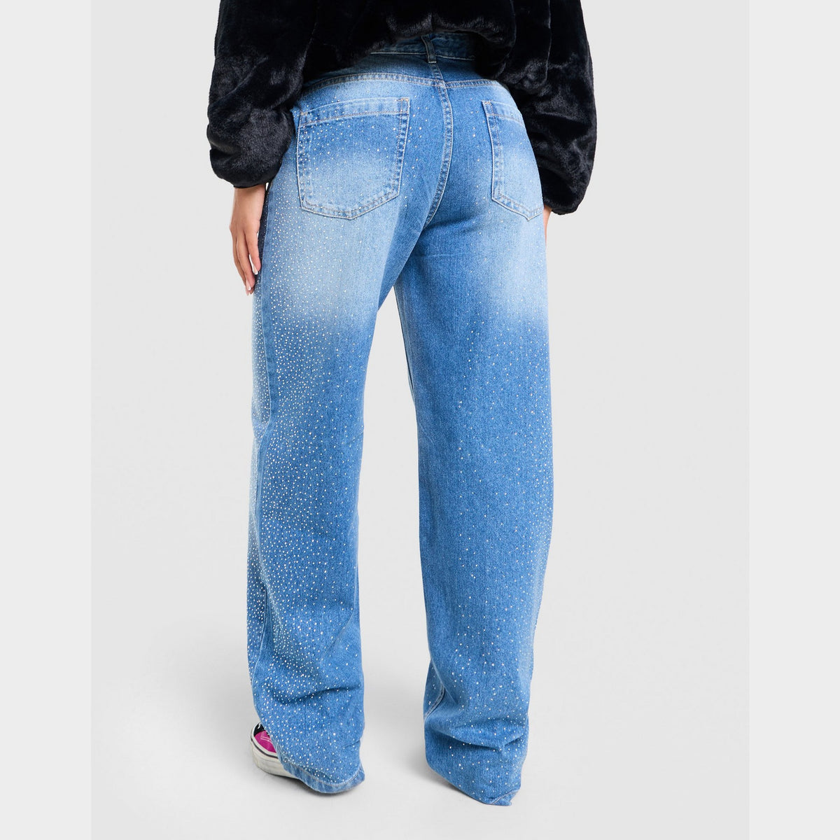 Unlike Humans Diamante Jeans