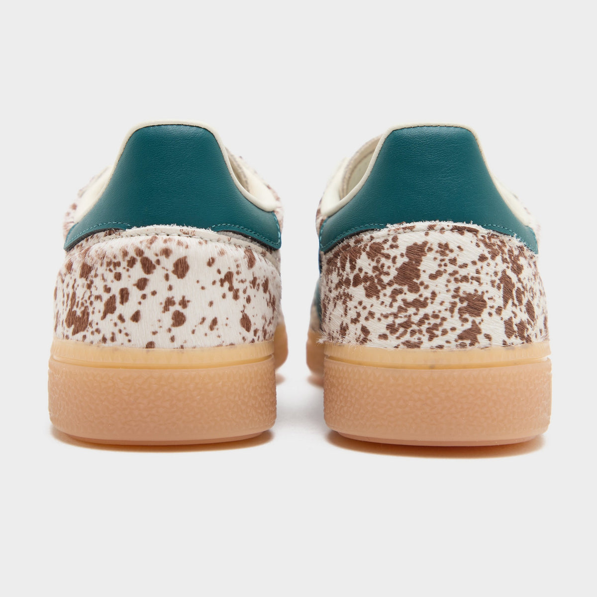 White adidas Originals Handball Spezial Pony Hair Women's