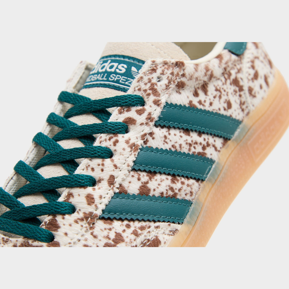 White adidas Originals Handball Spezial Pony Hair Women's