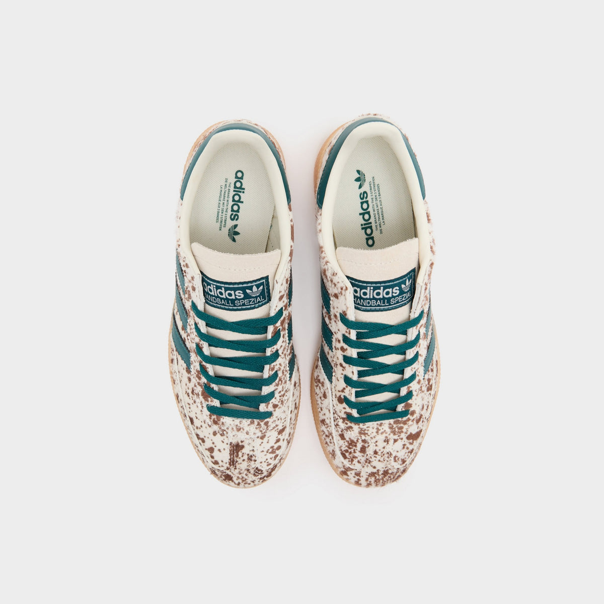 White adidas Originals Handball Spezial Pony Hair Women's
