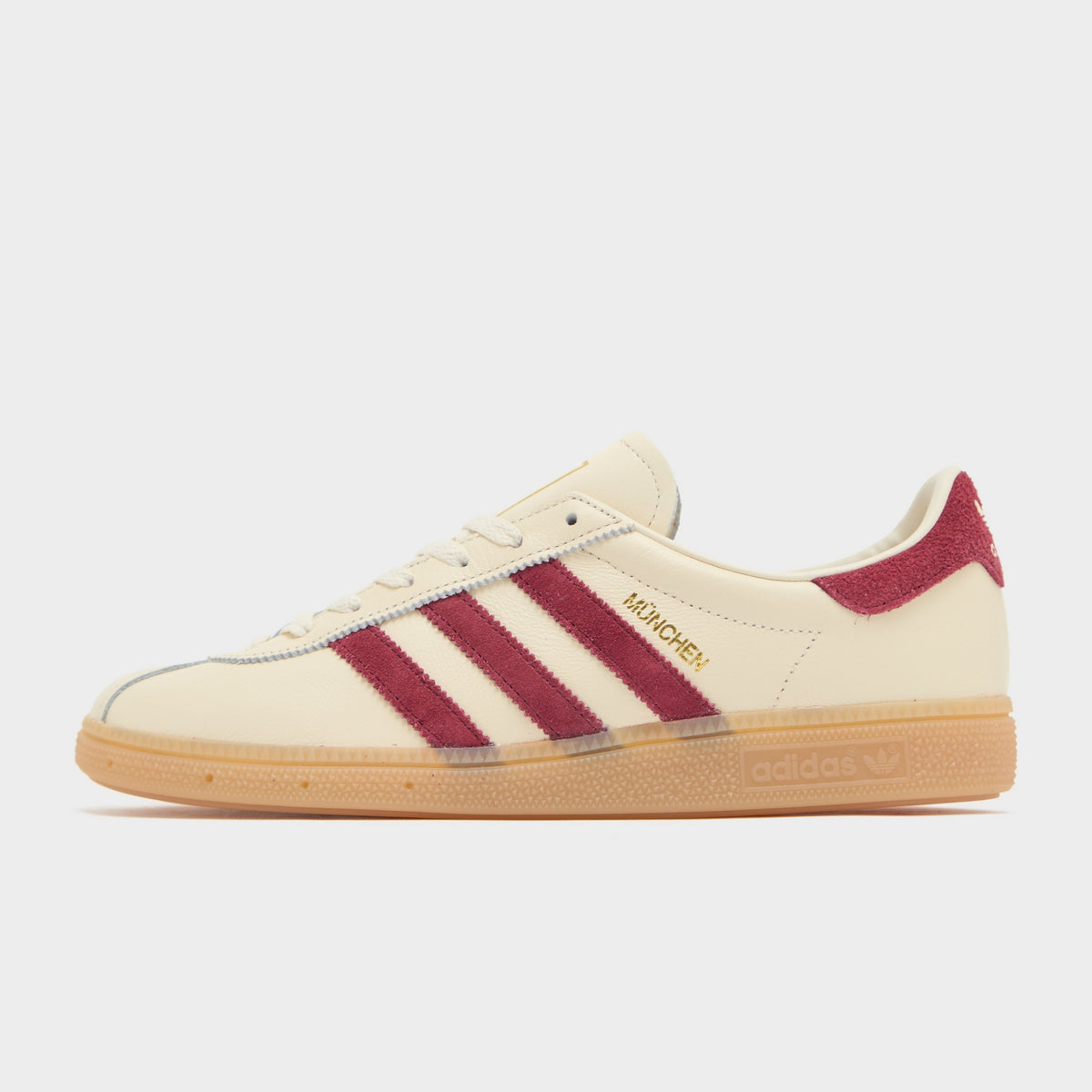 White adidas Originals Munchen Leather
