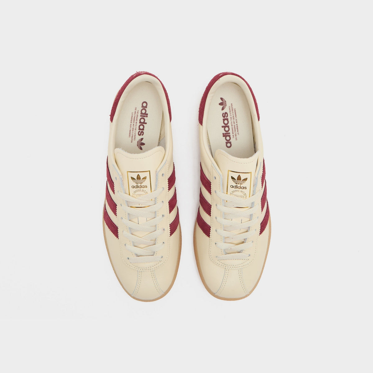 White adidas Originals Munchen Leather