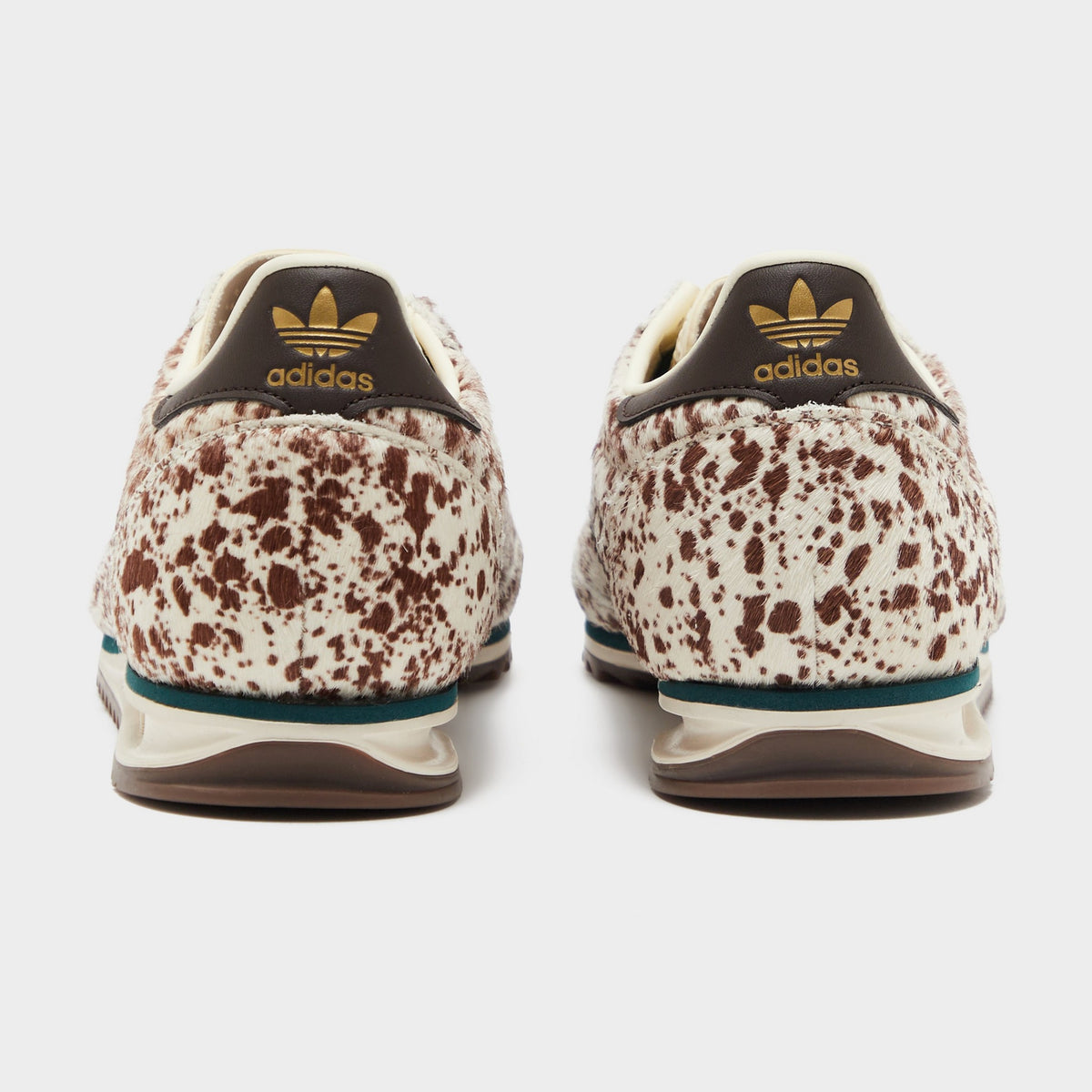 White adidas Originals SL 72 OG Pony Print Women's
