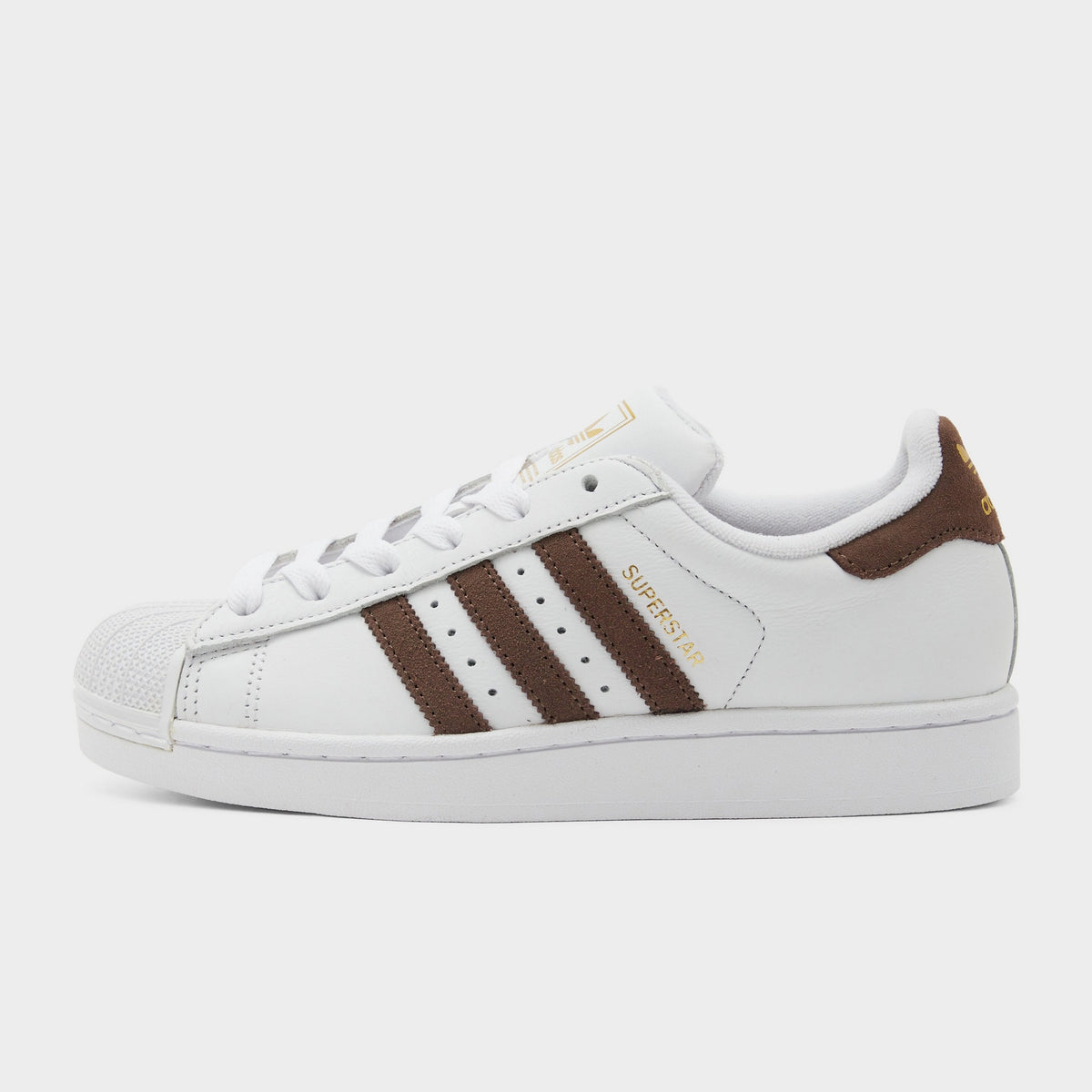 White adidas Originals Superstar II