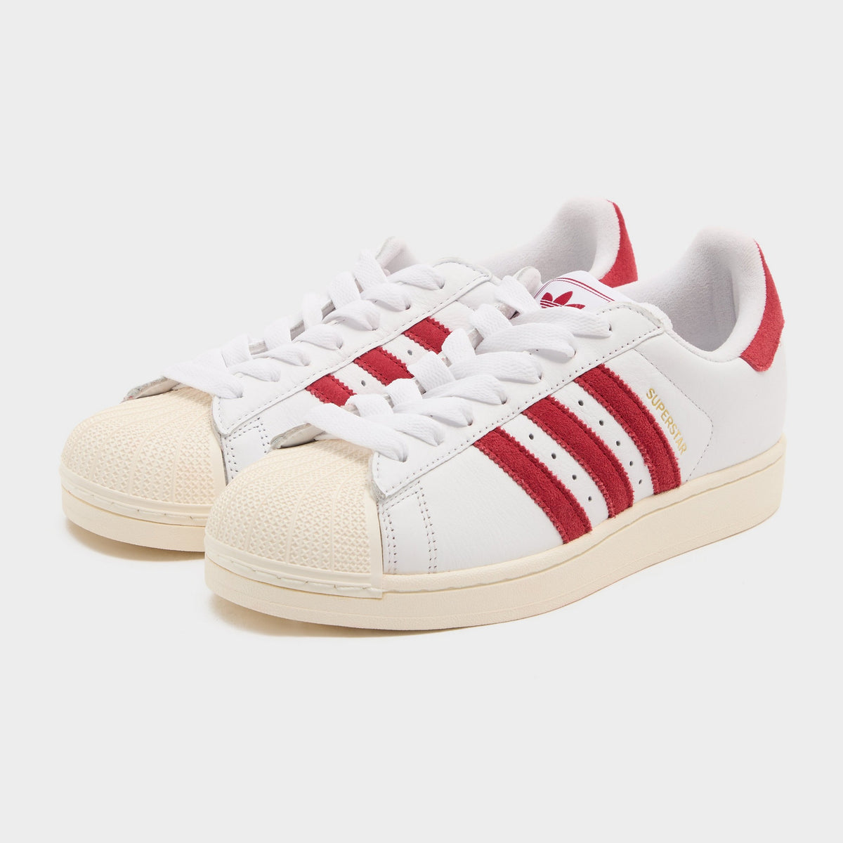 White adidas Originals Superstar II