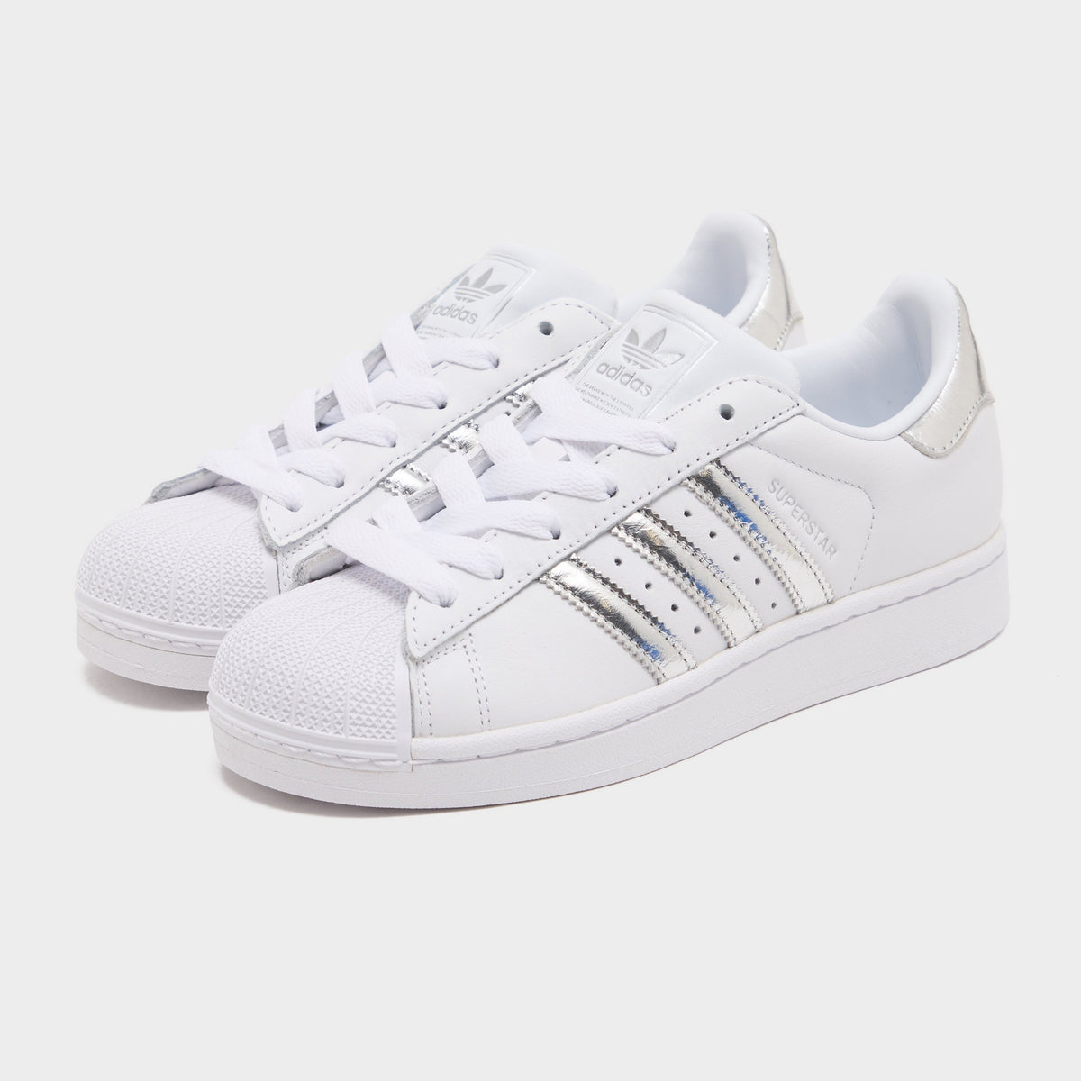 White adidas Originals Superstar II