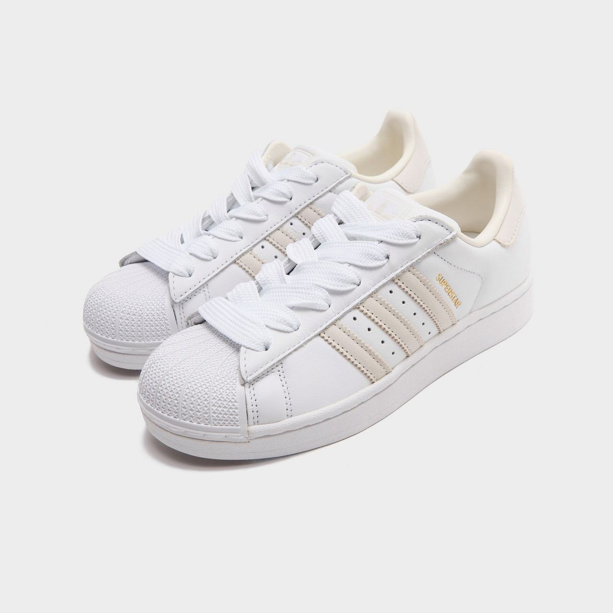 White adidas Originals Superstar II