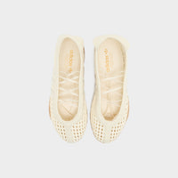White adidas Originals Taekwondo Mei Ballet Basketweave Women's