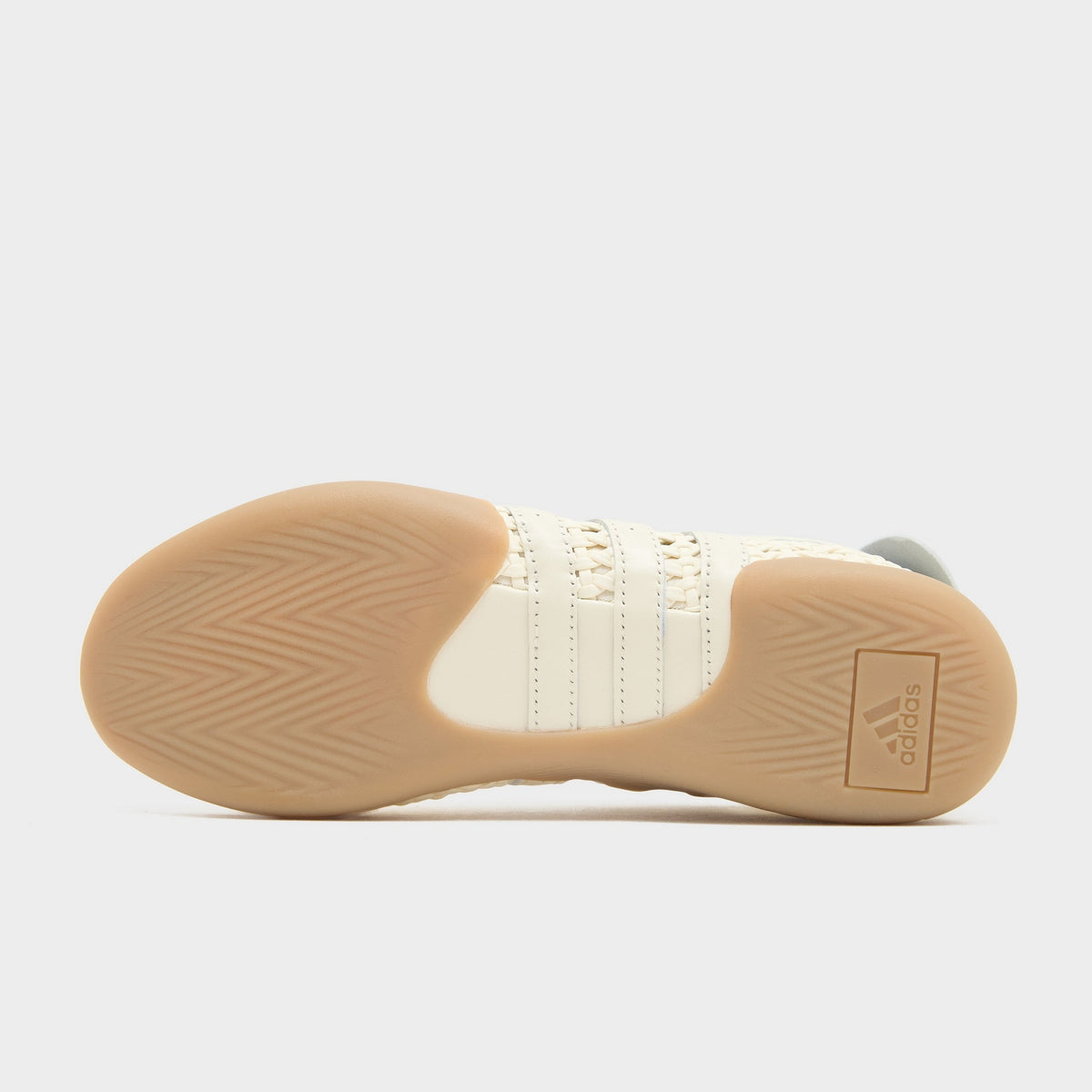 White adidas Originals Taekwondo Mei Ballet Basketweave Women's