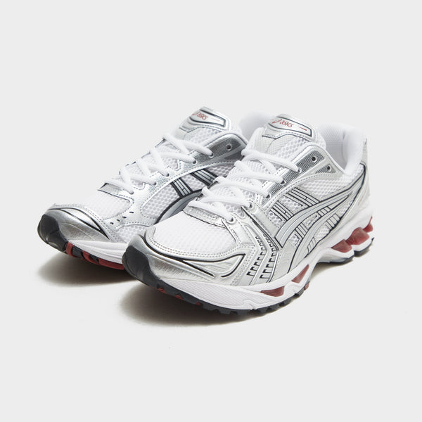 White ASICS Gel-Kayano 14