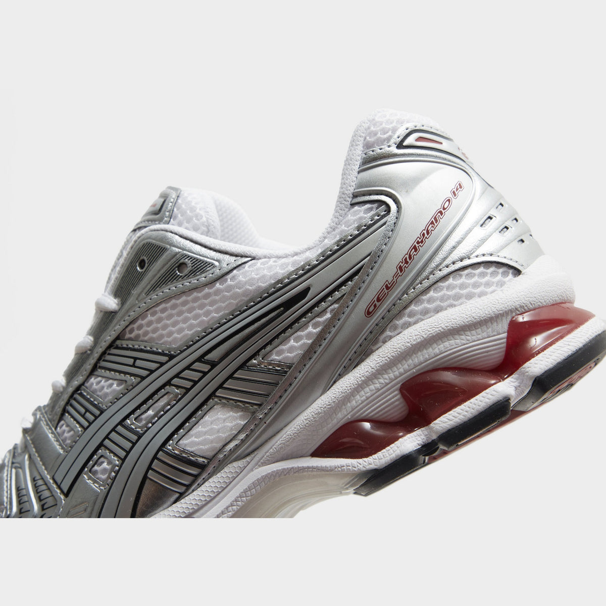 White ASICS Gel-Kayano 14