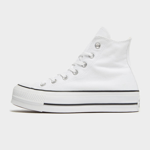 White Converse All Star Lift High Platform Women's