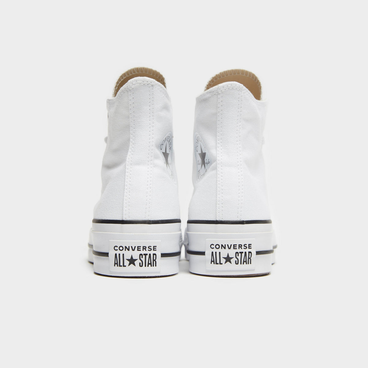 White Converse All Star Lift High Platform Women's