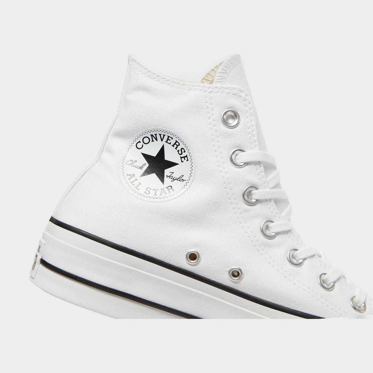 White Converse All Star Lift High Platform Women's