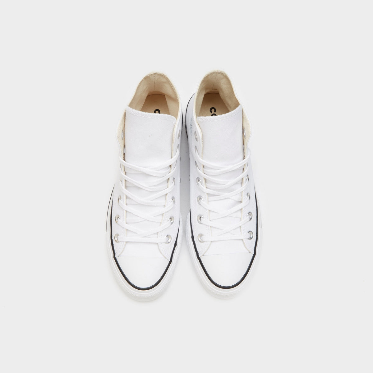 White Converse All Star Lift High Platform Women's