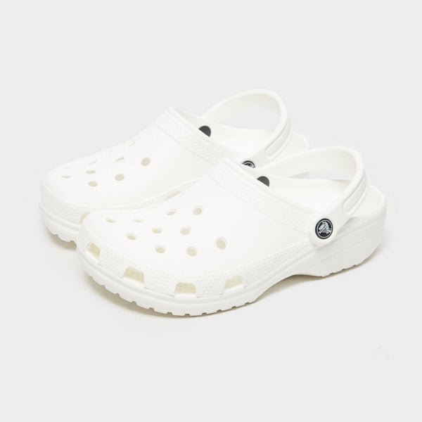 White Crocs Classic Clog Women's