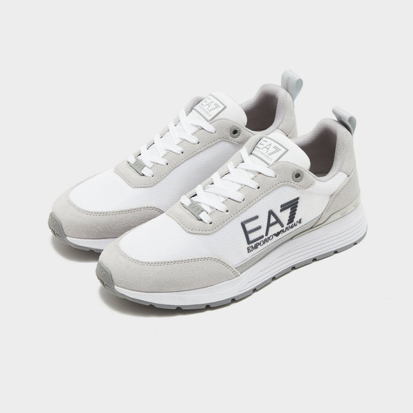 White EA7 Emporio Armani Milano 2