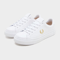 White Fred Perry B71 Leather