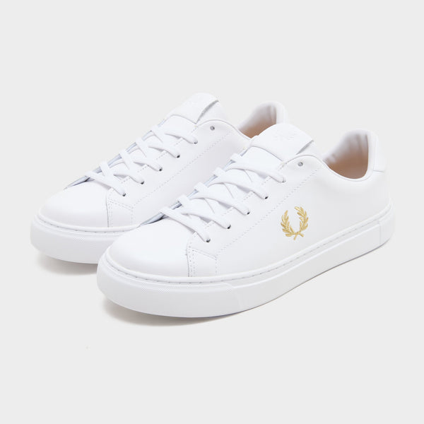 White Fred Perry B71 Leather