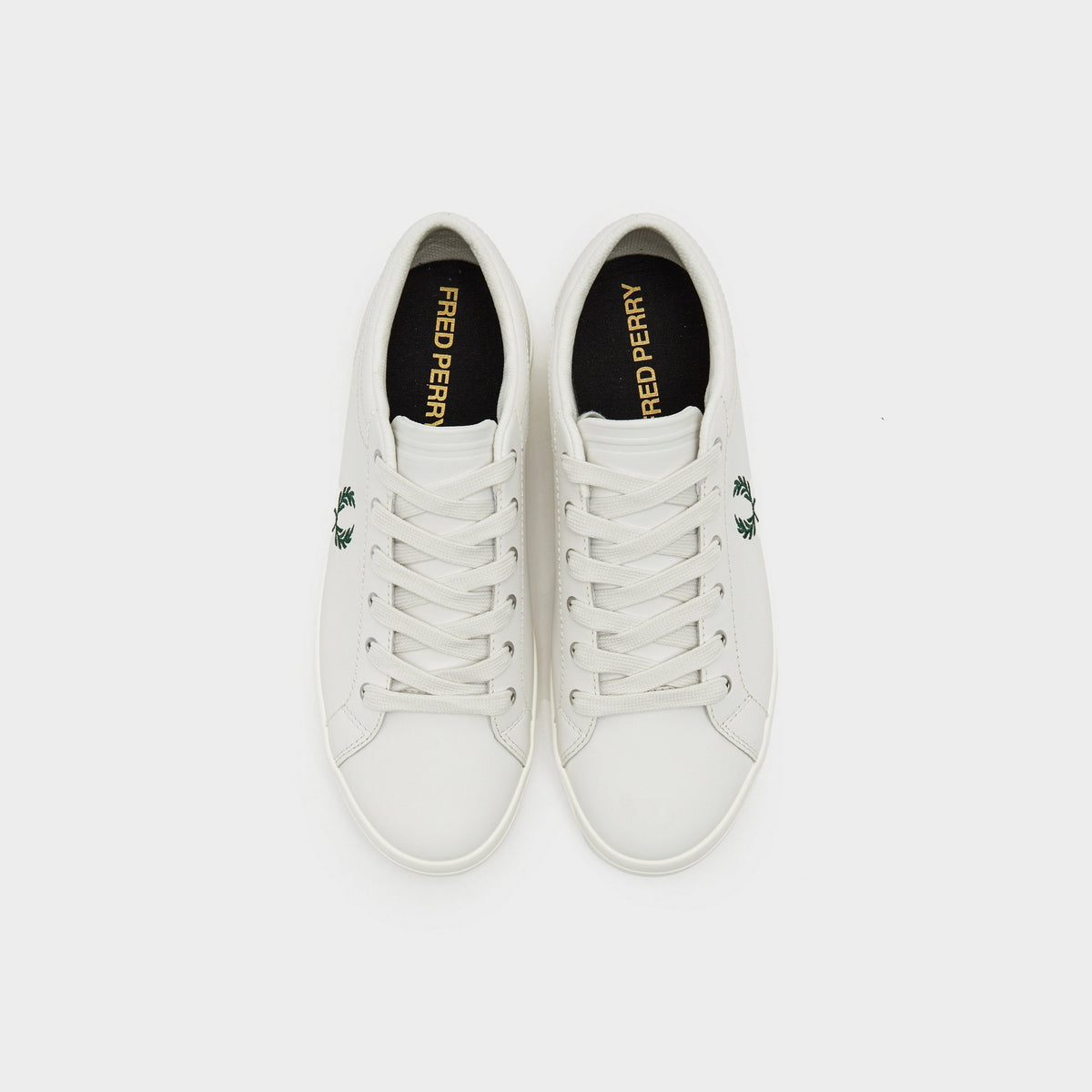 White Fred Perry Baseline