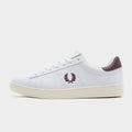 White Fred Perry Spencer Leather