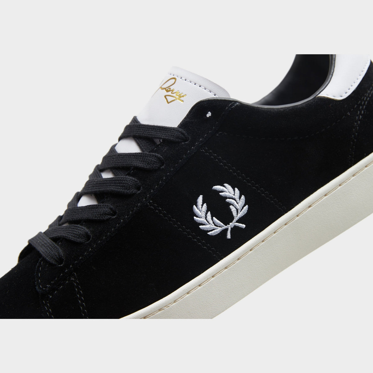 White Fred Perry Spencer Suede