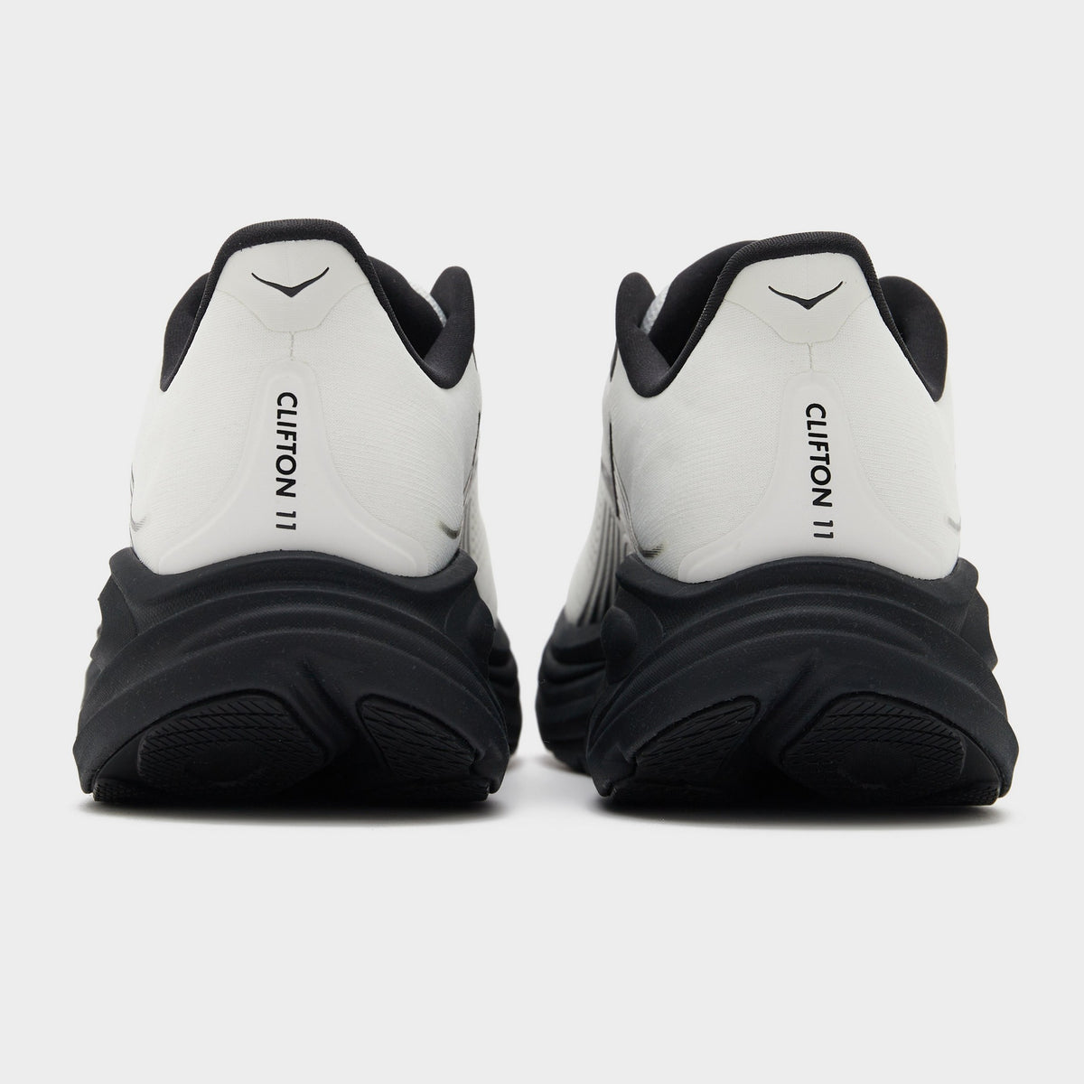 White HOKA Clifton 11