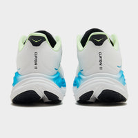 White HOKA Clifton 11