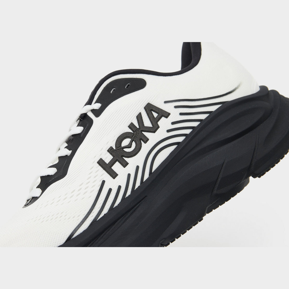 White HOKA Clifton 11