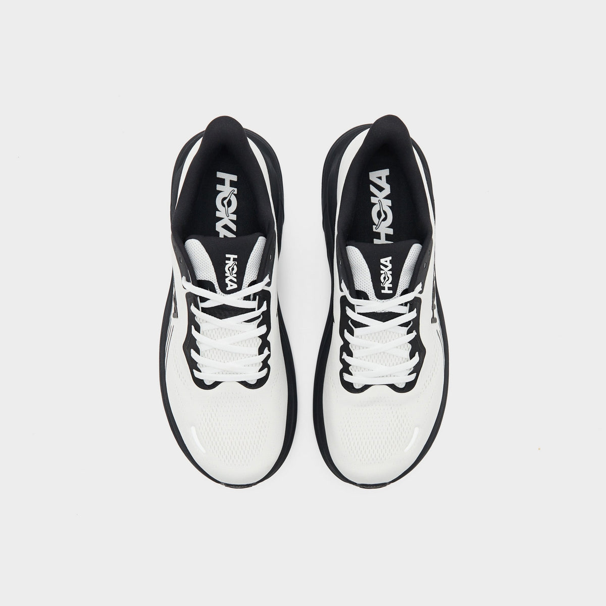 White HOKA Clifton 11