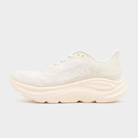 White HOKA Clifton 11 Women's