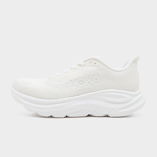 White HOKA Clifton 11 Women's