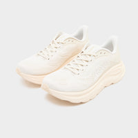 White HOKA Clifton 11 Women's