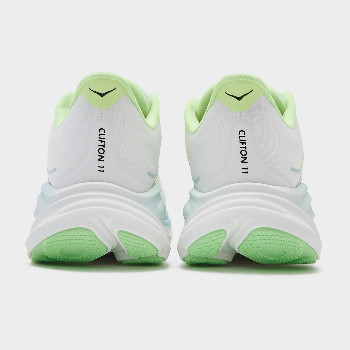 White HOKA Clifton 11 Women's
