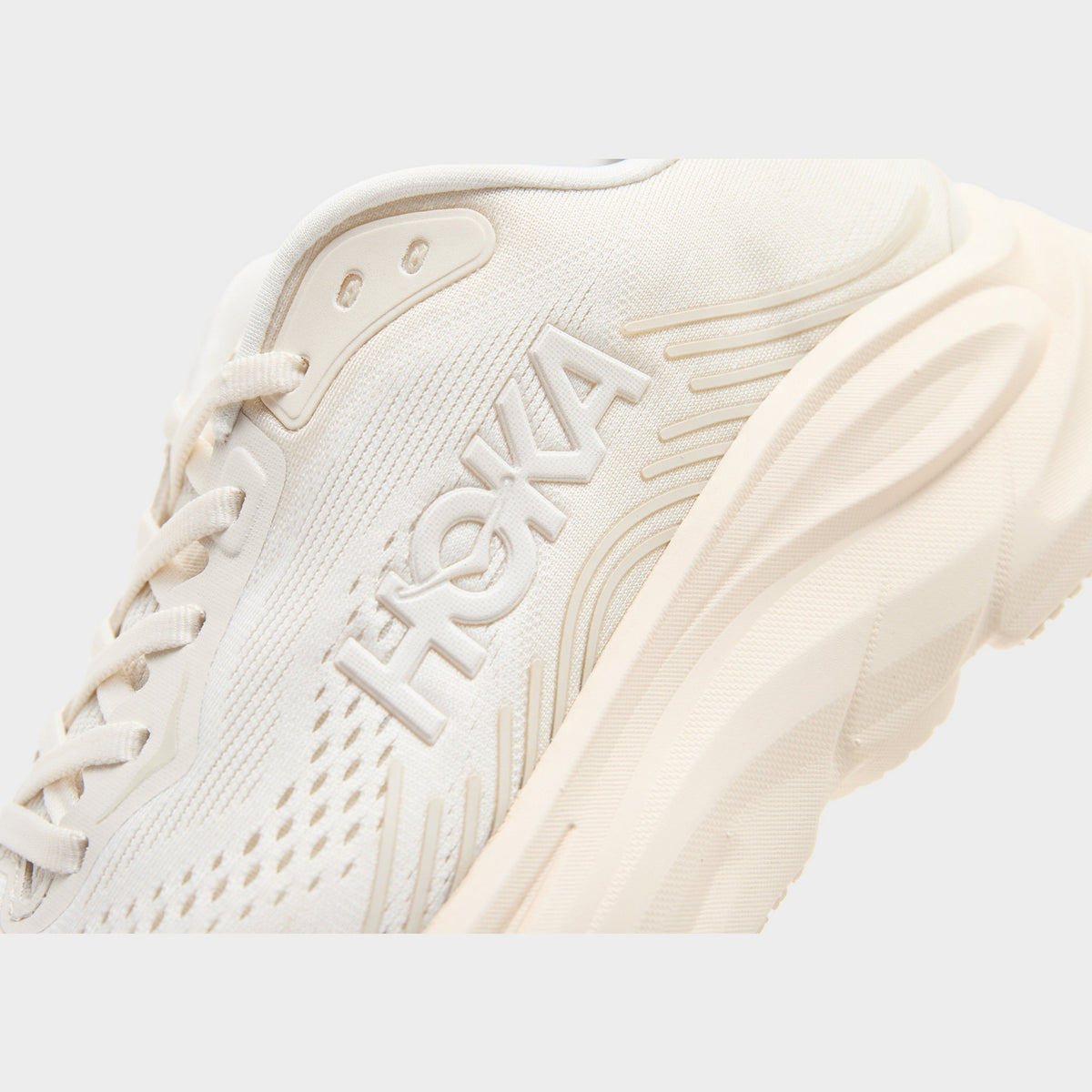 White HOKA Clifton 11 Women's