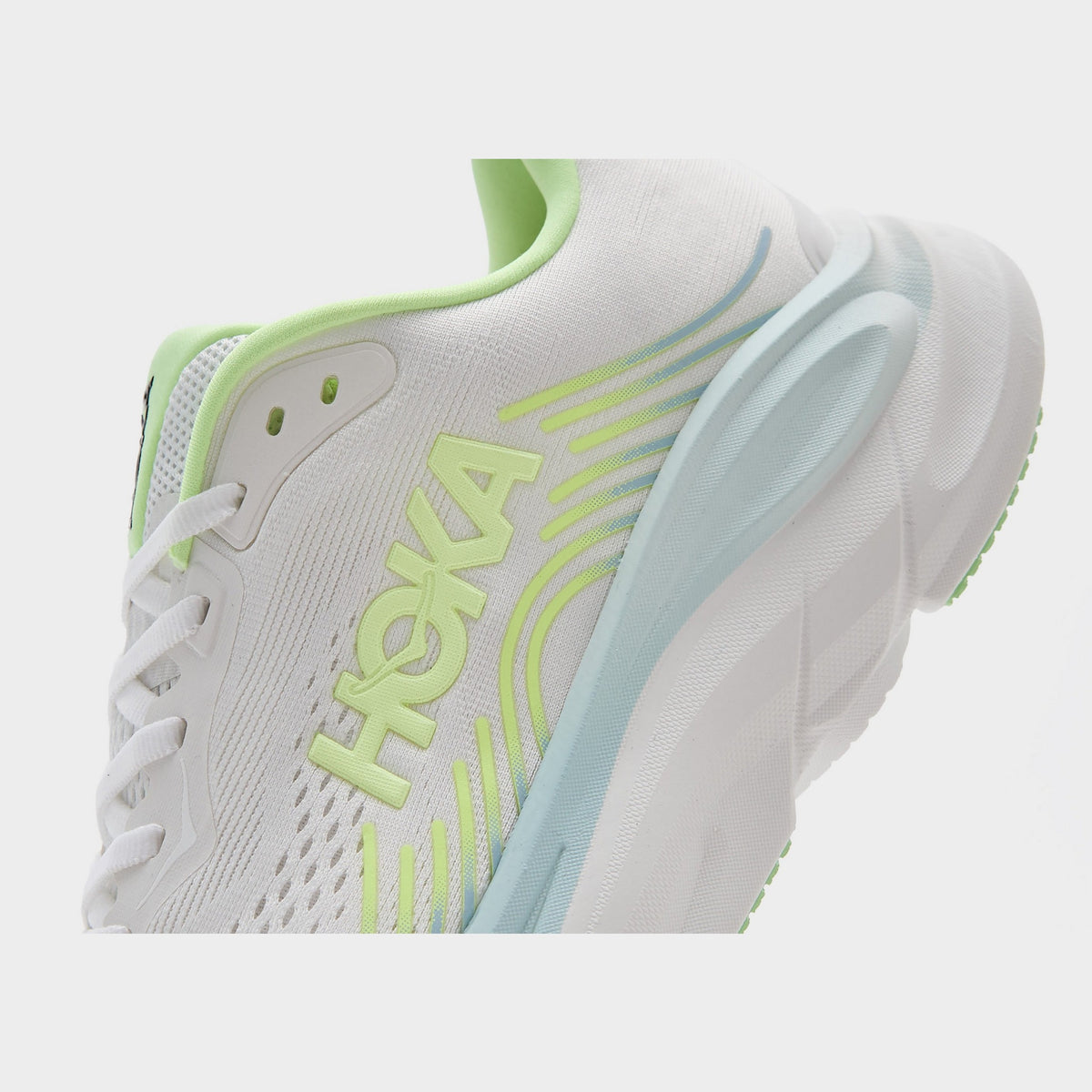 White HOKA Clifton 11 Women's