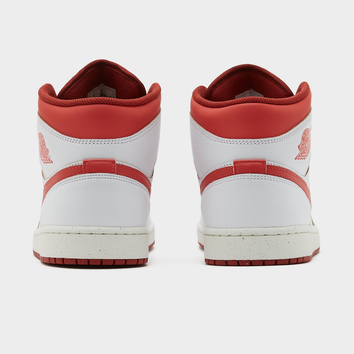 White Jordan Air 1 Mid