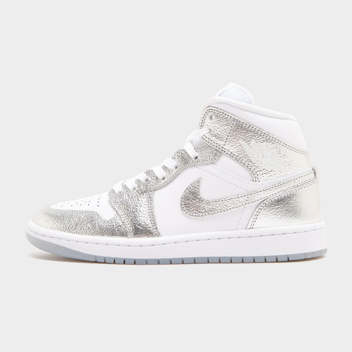 White Jordan Air 1 Mid Women's