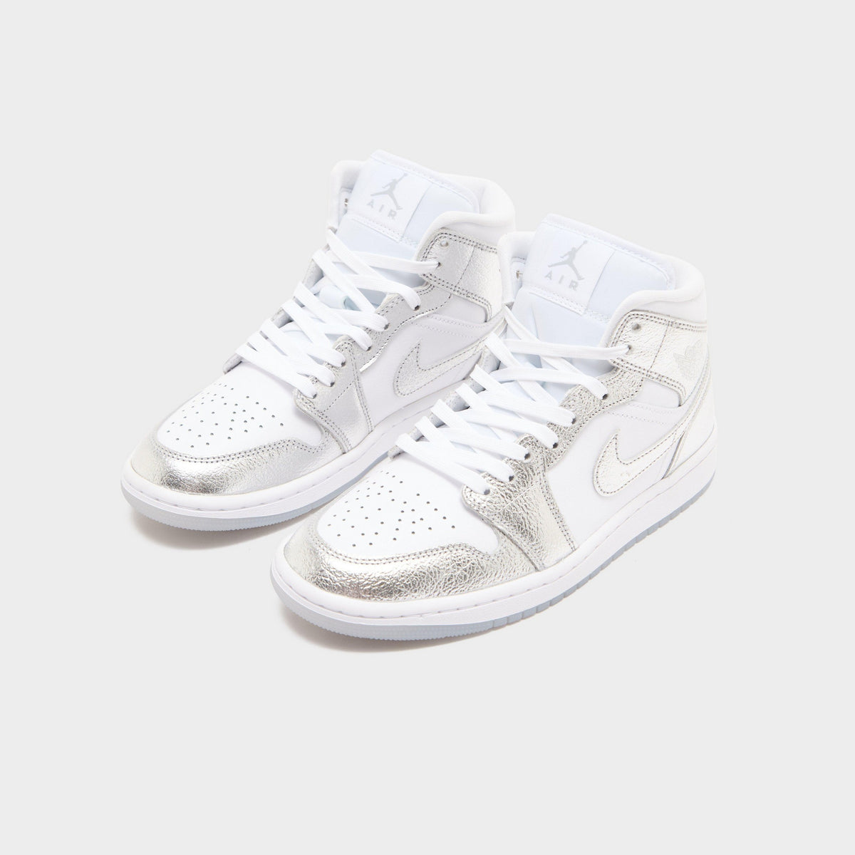 White Jordan Air 1 Mid Women's