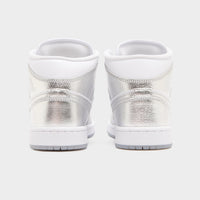 White Jordan Air 1 Mid Women's