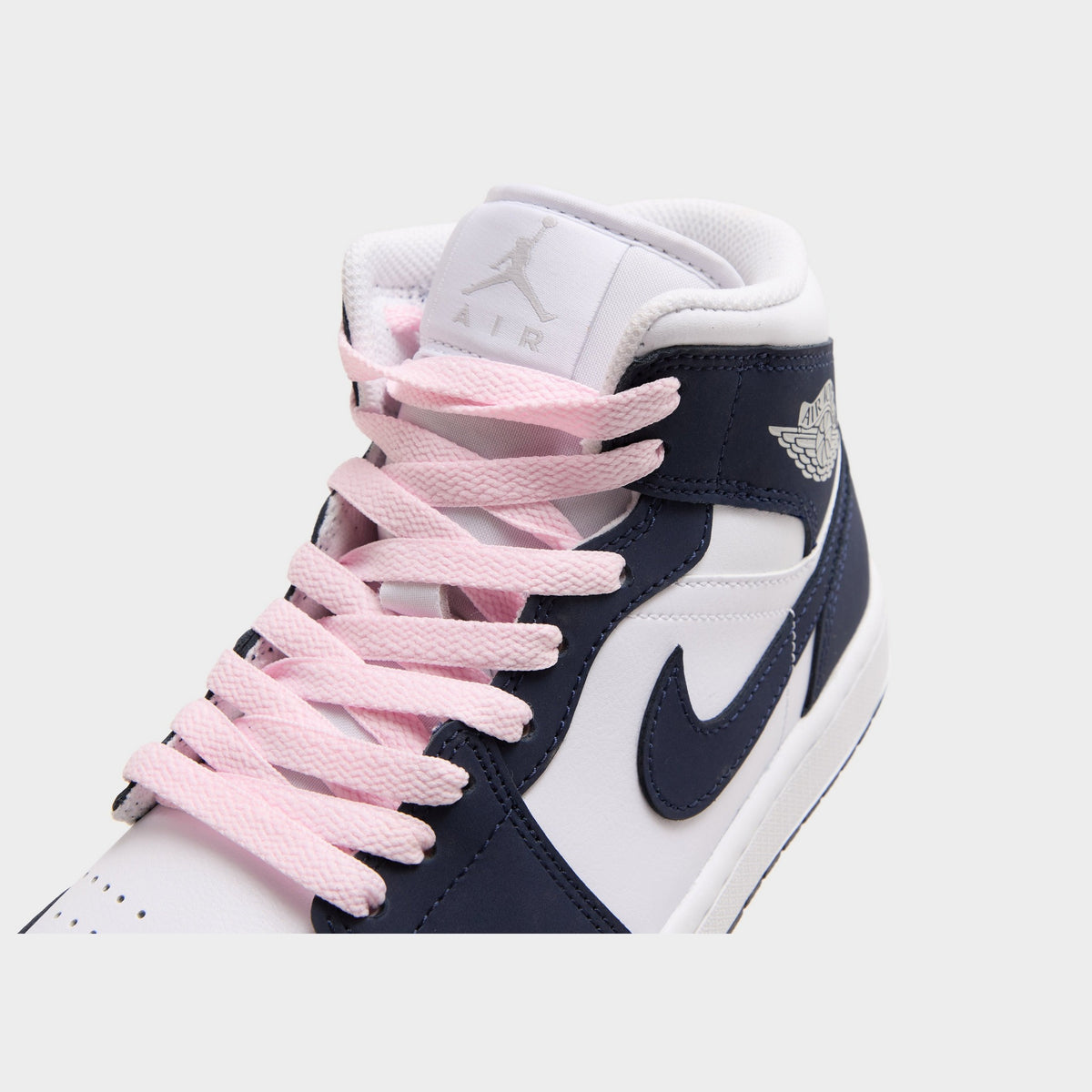 White Jordan Air 1 Mid Women's