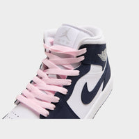 White Jordan Air 1 Mid Women's