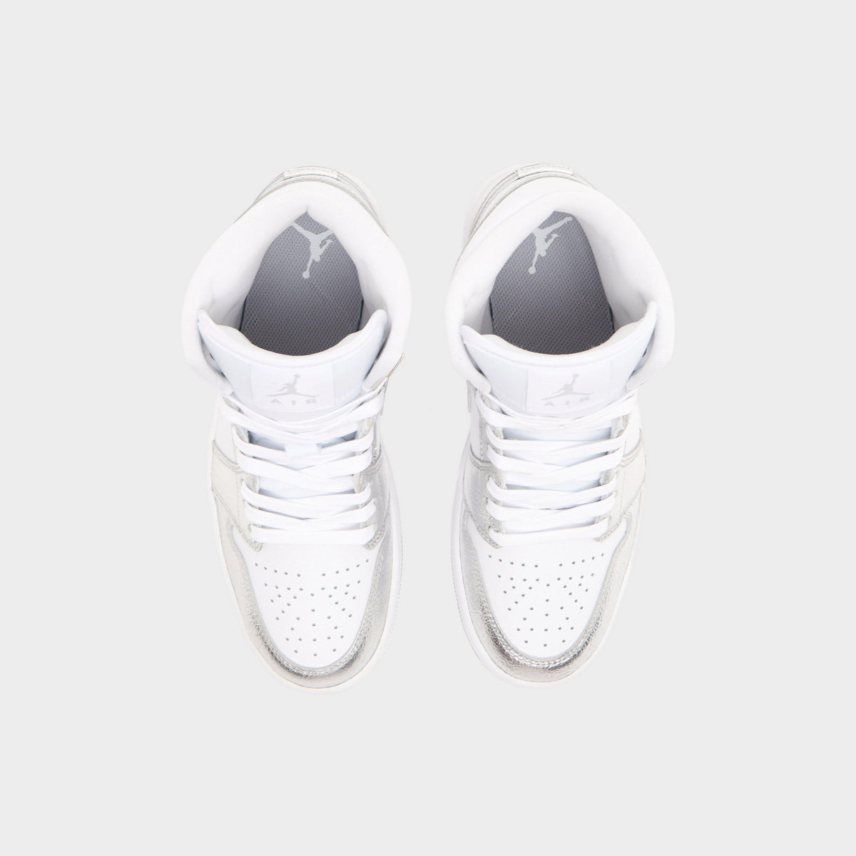 White Jordan Air 1 Mid Women's