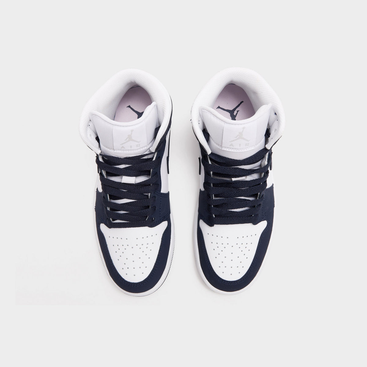 White Jordan Air 1 Mid Women's