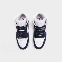 White Jordan Air 1 Mid Women's